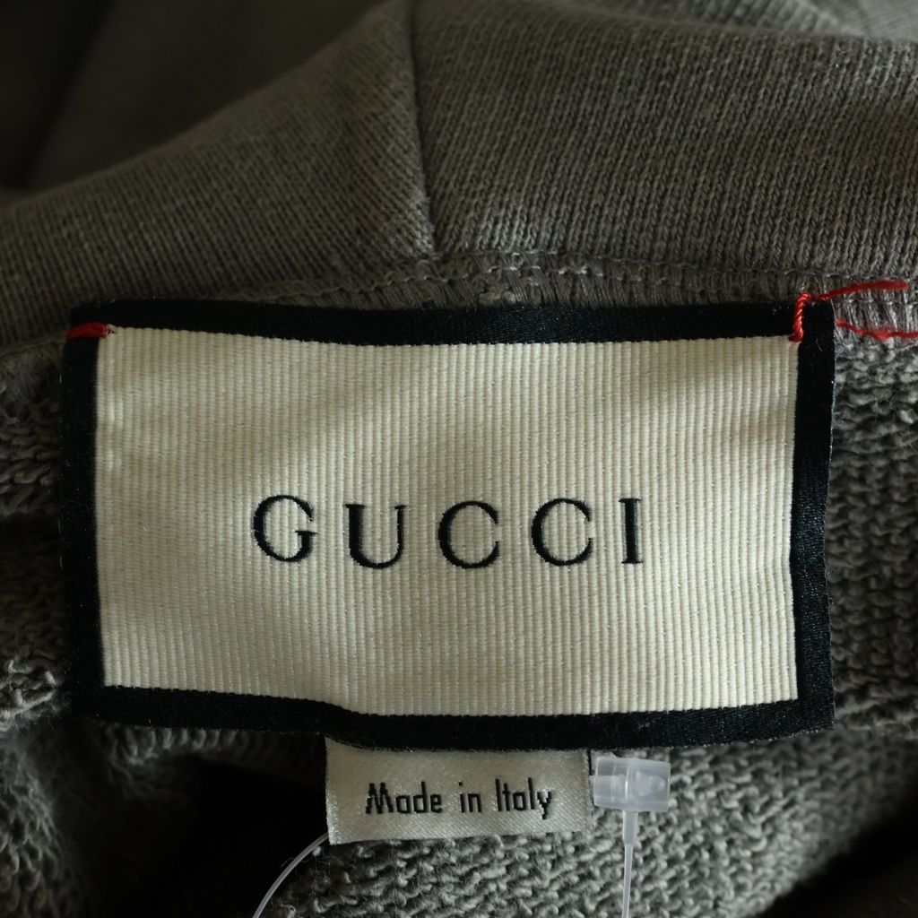 Gucci Cotton Jersey Sweatshirt Pullover Hoodie — view 7