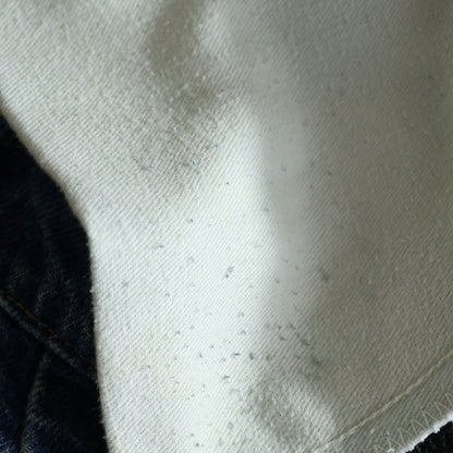 Chrome Hearts Vntg Blu Orng Tab 517 Washed Denim Pants with Cross Patch Indigo — view 6