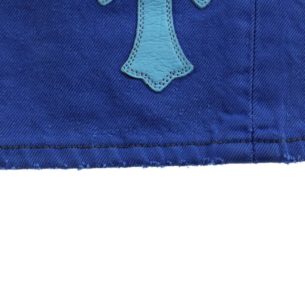 Chrome Hearts Vntg Jean Blu Red Tab Washed Pants with Cross Patch — view 5