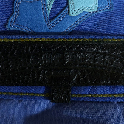 Chrome Hearts Vntg Jean Blu Red Tab Washed Pants with Cross Patch — view 7