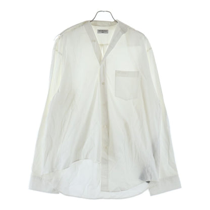 Balenciaga Asymmetric Overshirt White XXS T-Shirt