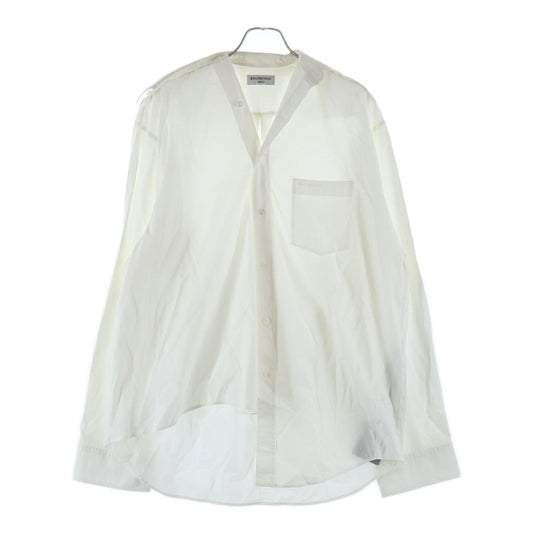 Balenciaga Asymmetric Overshirt White XXS T-Shirt