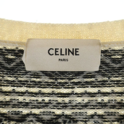 Celine the Dancing Kid Wool Jacquard Luzuka Digan Multicolor Cardigan — view 7