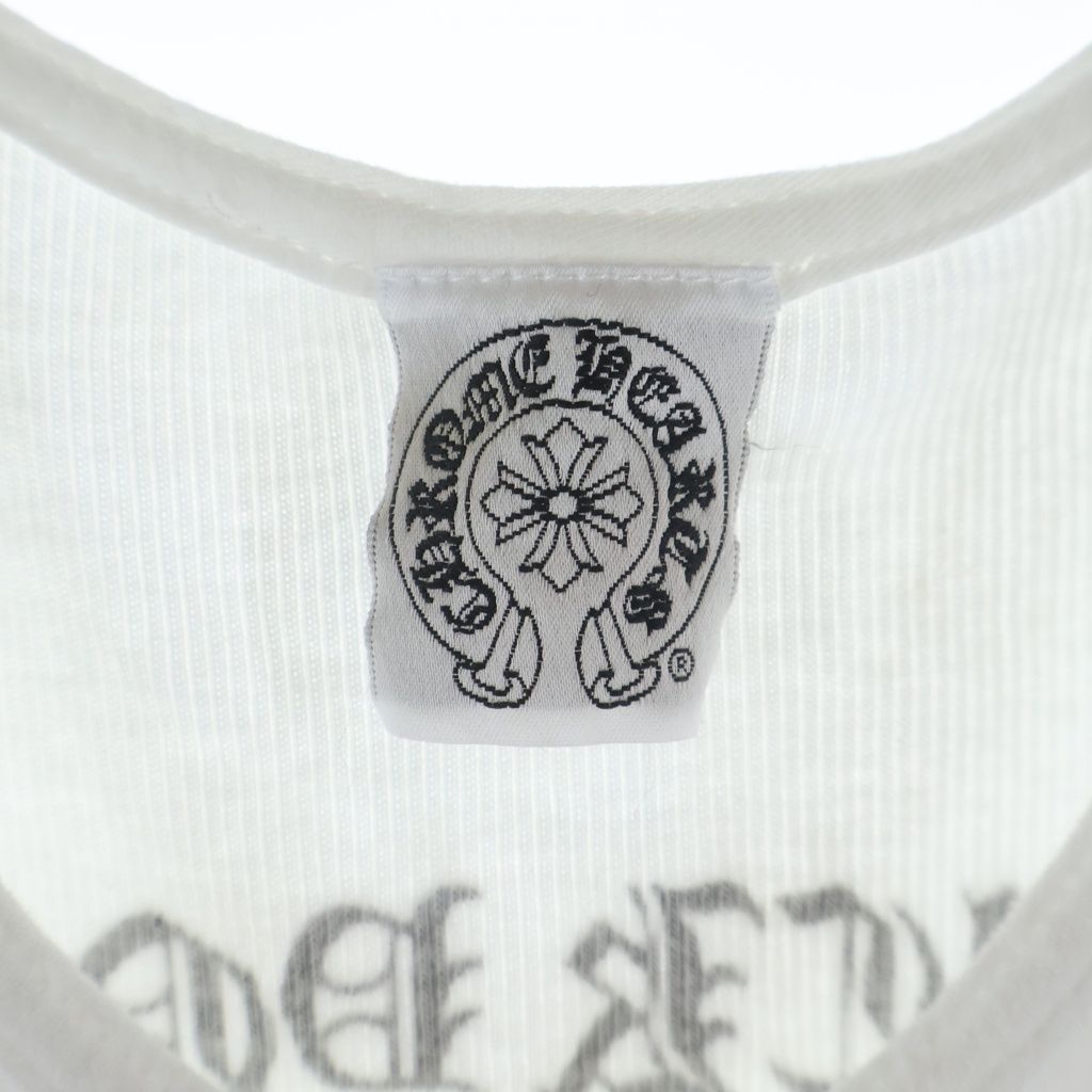 Chrome Hearts Vintage Celtic Cross T Bar Tank Top White — view 7
