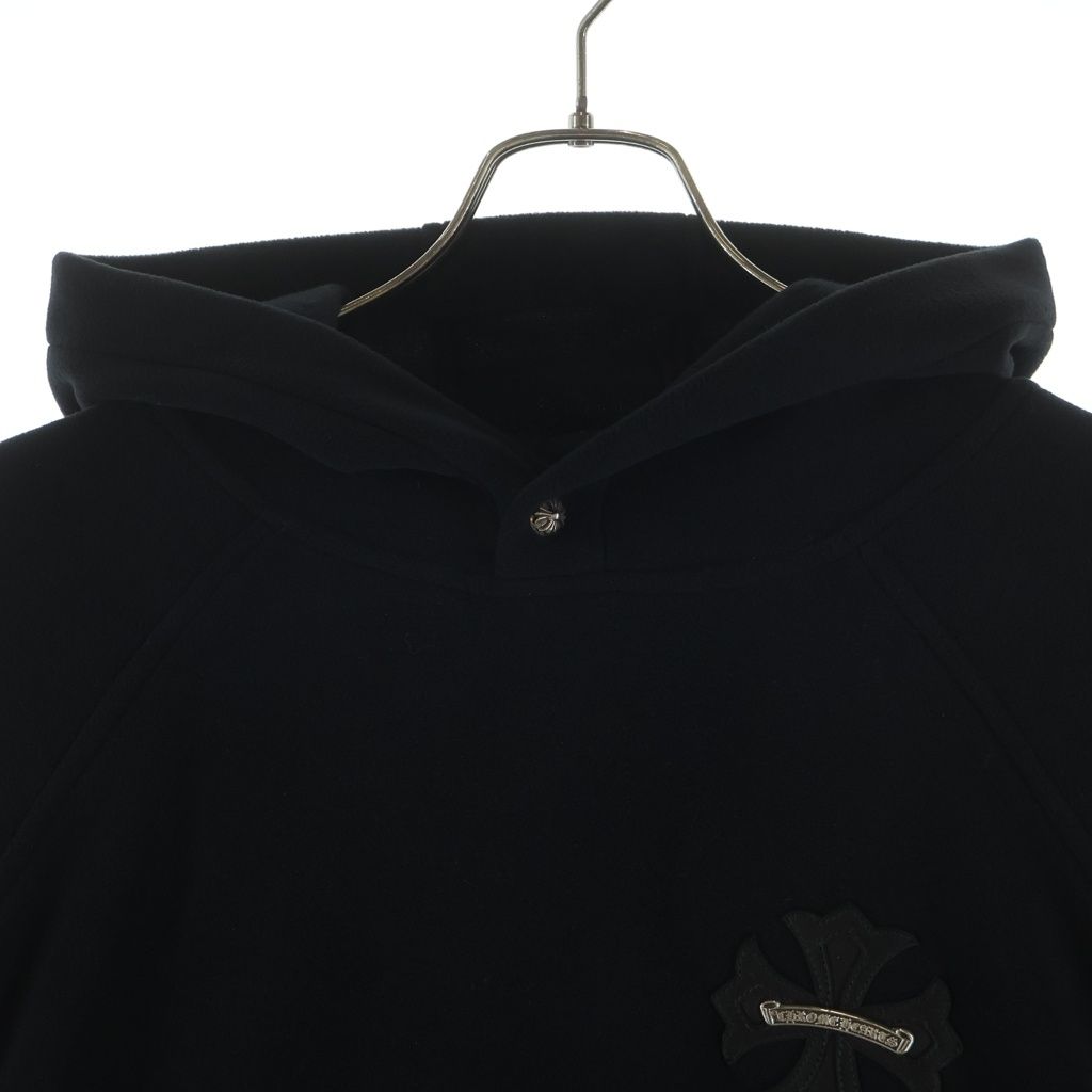 Chrome Hearts Grp Not Detention CH Pullover Fleece Hoodie with Patch — view 3