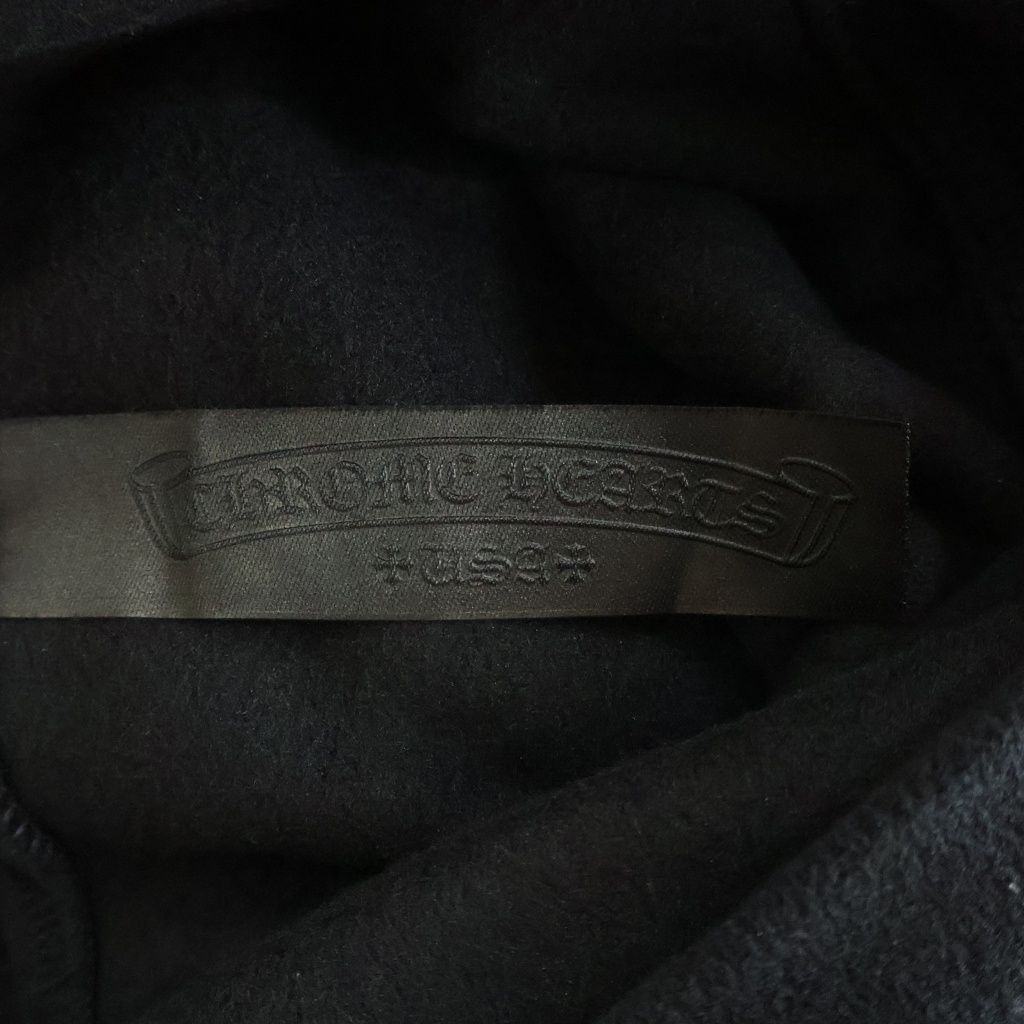 Chrome Hearts Grp Not Detention CH Pullover Fleece Hoodie with Patch — view 7