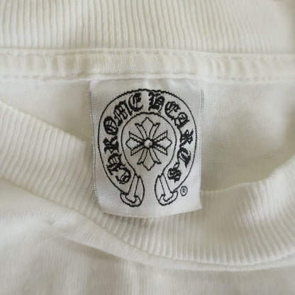 Chrome Hearts Vintage Scroll Label Chest Pocket Print T-Shirt White — view 7