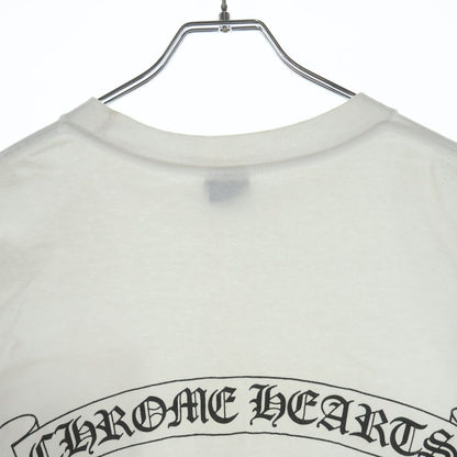 Chrome Hearts Vintage Scroll Label Chest Pocket Print T-Shirt White — view 4