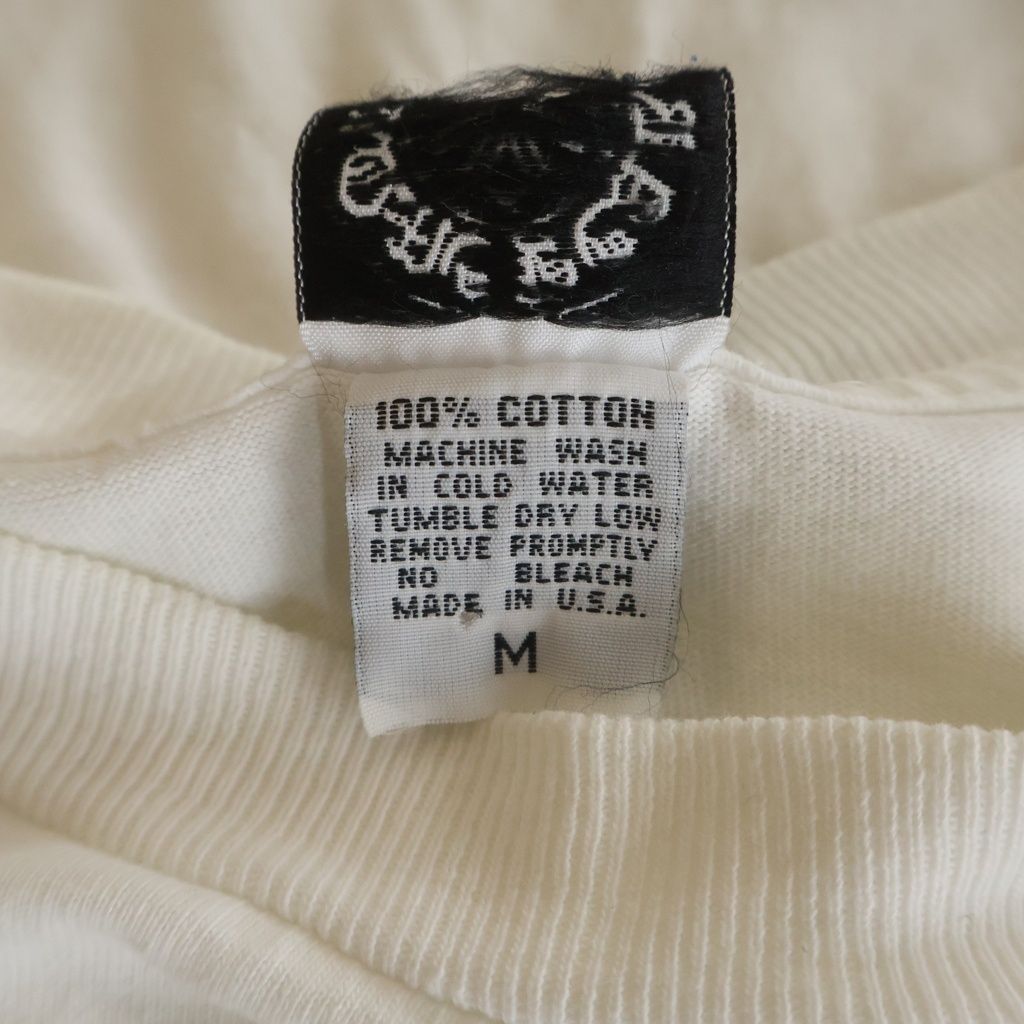 Chrome Hearts Vintage Scroll Label Chest Pocket Print T-Shirt White — view 8