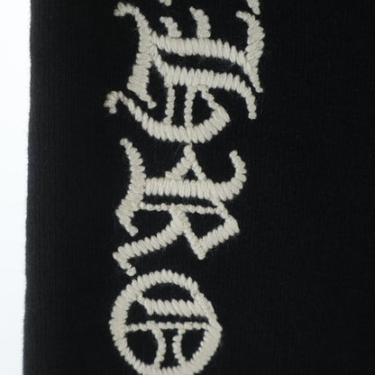 Chrome Hearts Not Slo Ride Logo Embroidery Sweatshirt Shorts Black — view 5
