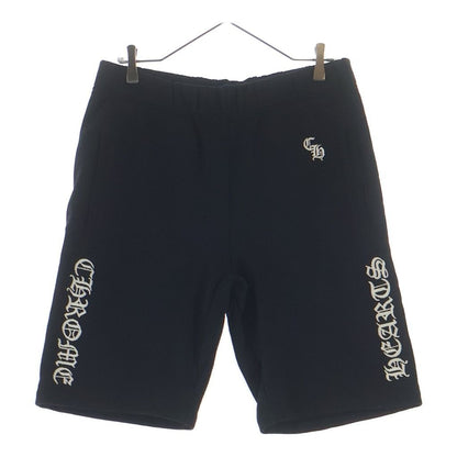 Chrome Hearts Not Slo Ride Logo Embroidery Sweatshirt Shorts Black