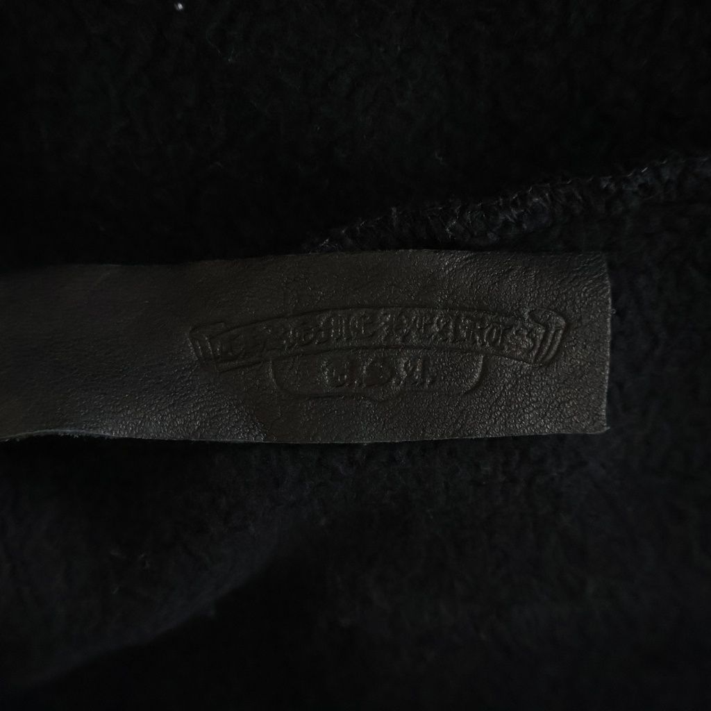 Chrome Hearts Not Slo Ride Logo Embroidery Sweatshirt Shorts Black — view 7