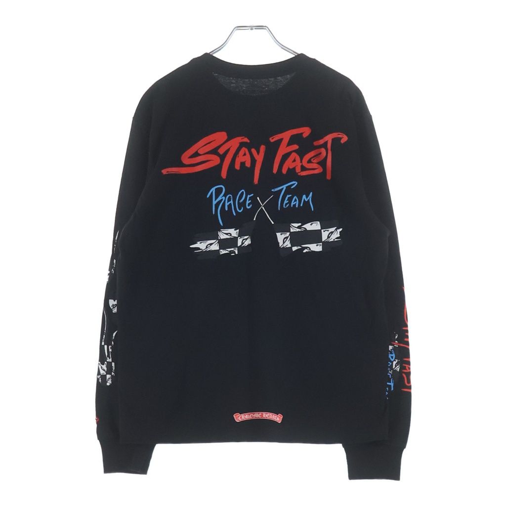 Chrome Hearts Matty Boy Ppo Stay Fast Matelasse Team L S Tee Boy Crew Neck Long
