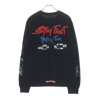 Chrome Hearts Matty Boy Ppo Stay Fast Matelasse Team L S Tee Boy Crew Neck Long