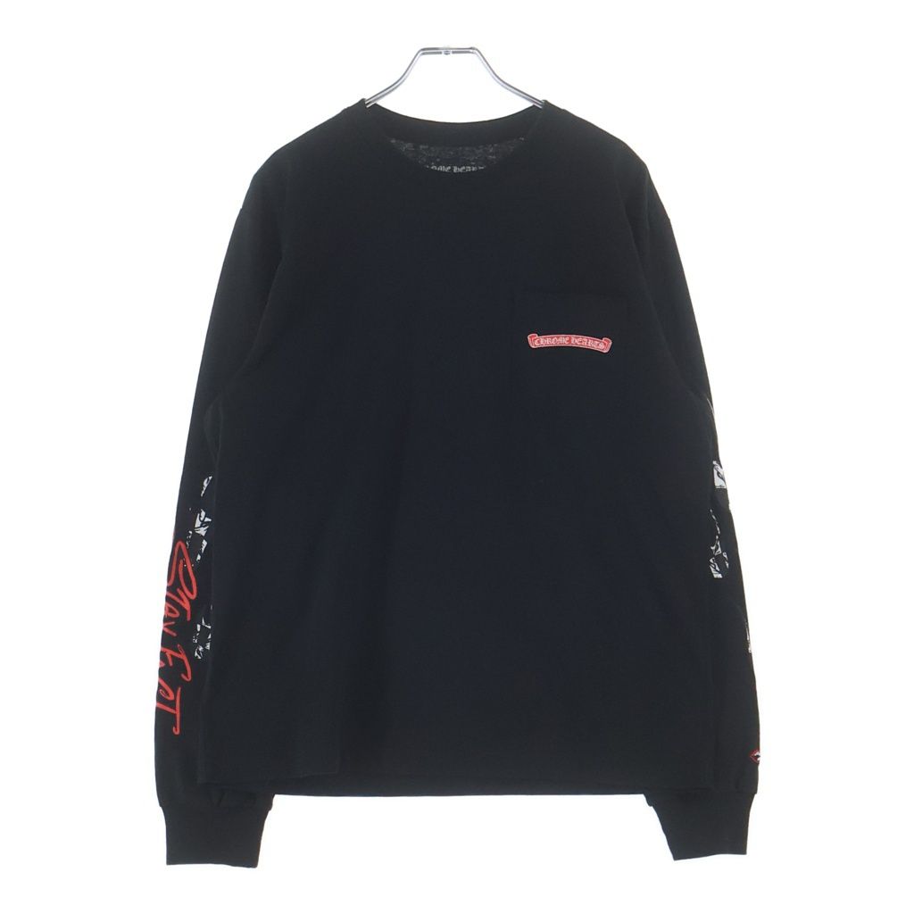 Chrome Hearts Matty Boy Ppo Stay Fast Matelasse Team L S Tee Boy Crew Neck Long — view 2