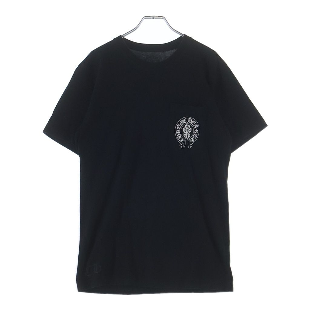 Chrome Hearts American Flag Vine Dagger Horseshoe Tee Horse Shoe Crew Neck — view 2
