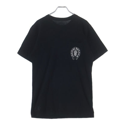 Chrome Hearts American Flag Vine Dagger Horseshoe Tee Horse Shoe Crew Neck — view 2