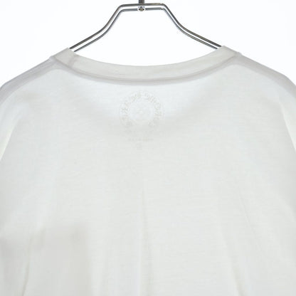 Chrome Hearts CH T-Shirt Neck Logo Short Sleeve White — view 4