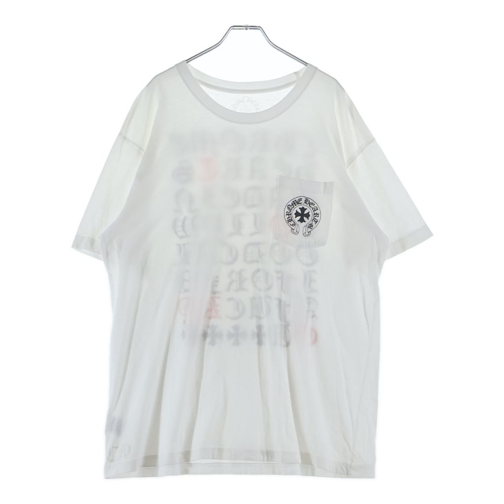 Chrome Hearts CH T-shrt 1 Back English Print T-Shirt Short Sleeve — view 2