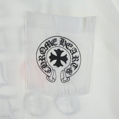 Chrome Hearts CH T-shrt 1 Back English Print T-Shirt Short Sleeve — view 5