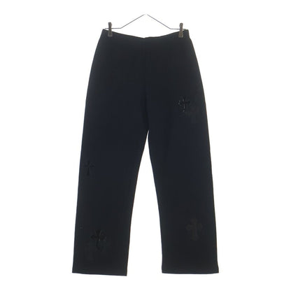 Chrome Hearts Not Sweatshirt with Cross Patch Long Pants Black