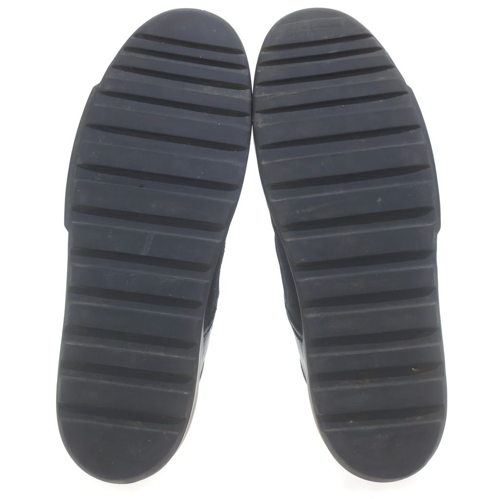Moncler Promyx Space Low Top Sneakers Promix Leather Low Cut Black — view 5
