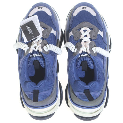 Balenciaga Triple S Sneker S Low Cut Sneakers Navy — view 4