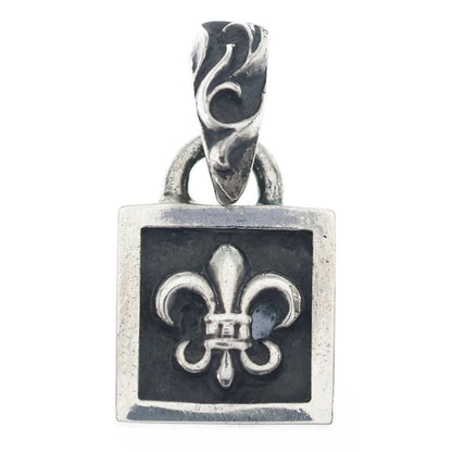 Chrome Hearts Framed BS Fluer BS Flare Charm Pendant Silver