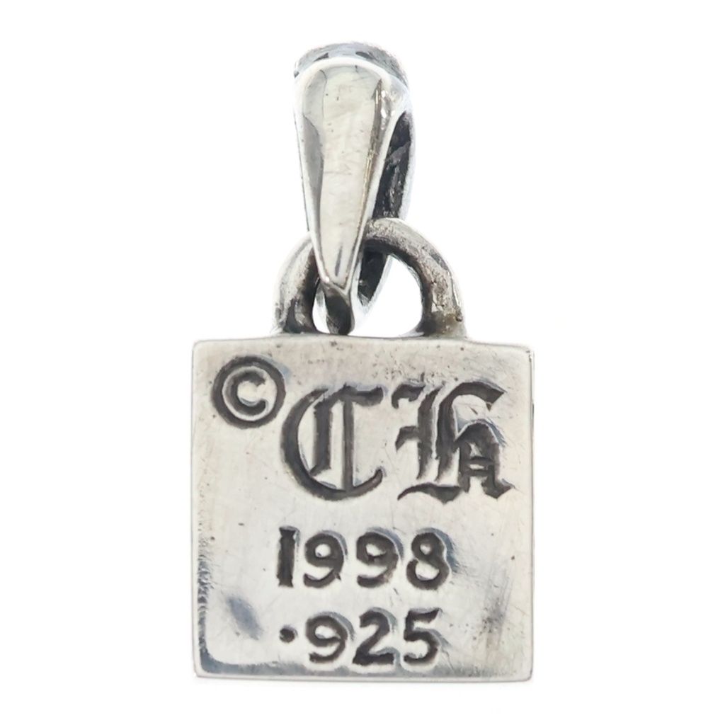 Chrome Hearts Framed BS Fluer BS Flare Charm Pendant Silver — view 2