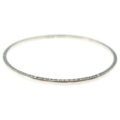 Chrome Hearts Bangle Ntfl Bracelet Silver