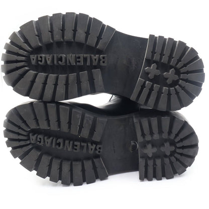 Balenciaga Hummer Leather Boots Long Shoes Black — view 6