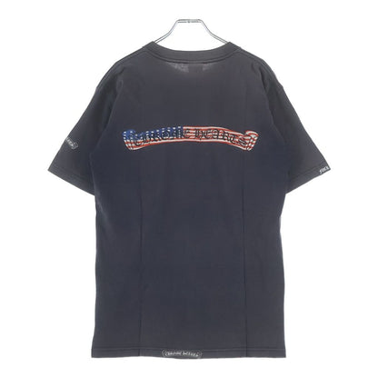 Chrome Hearts Vintage S Back American Flag Scroll Label Print Short Sleeve
