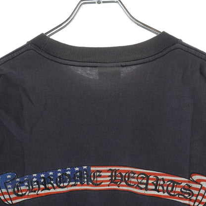 Chrome Hearts Vintage S Back American Flag Scroll Label Print Short Sleeve — view 4