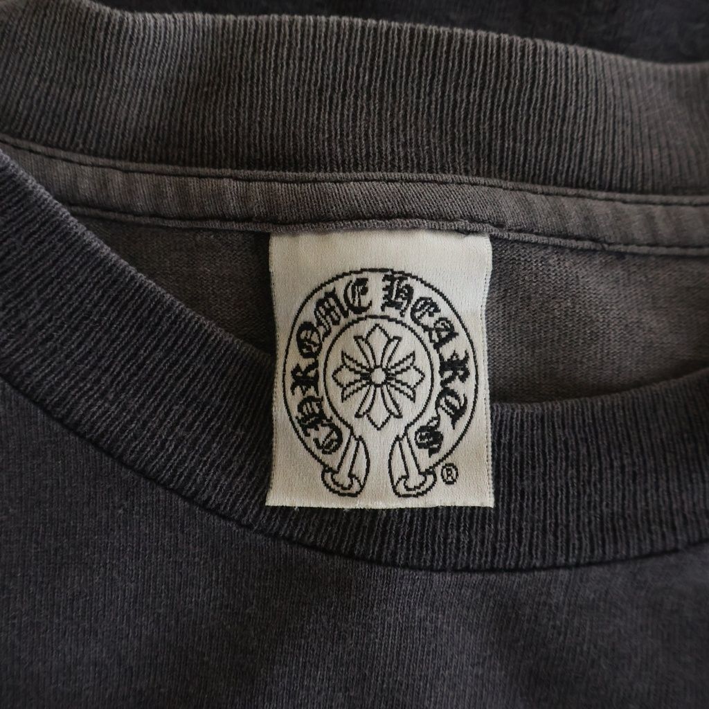 Chrome Hearts Vintage S Back American Flag Scroll Label Print Short Sleeve — view 7