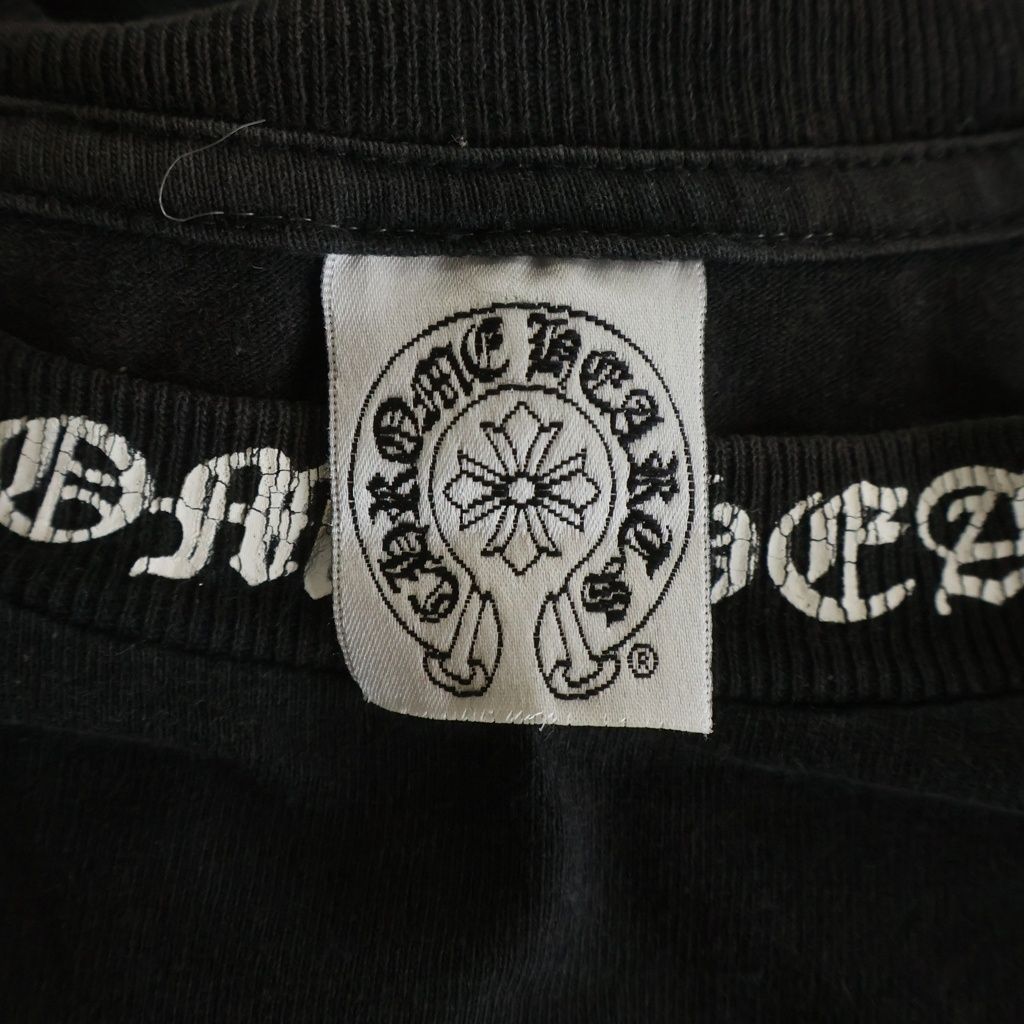 Chrome Hearts Vintage S Vine Daga Back Scroll Label Print Short Sleeve T-Shirt — view 7