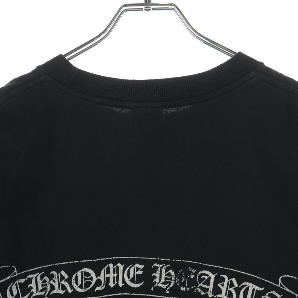 Chrome Hearts Vintage S Vine Daga Back Scroll Label Print Short Sleeve T-Shirt — view 4