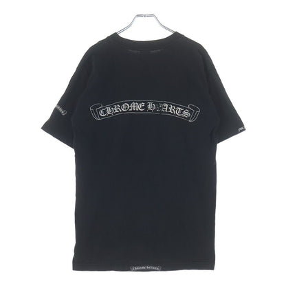 Chrome Hearts Vintage S Vine Daga Back Scroll Label Print Short Sleeve T-Shirt