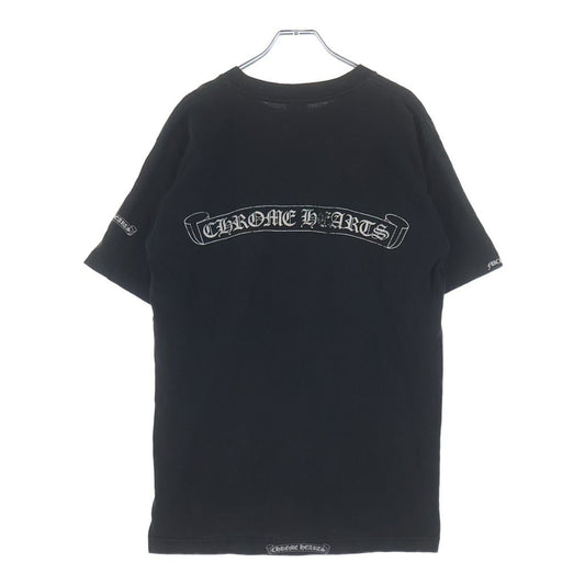 Chrome Hearts Vintage S Vine Daga Back Scroll Label Print Short Sleeve T-Shirt