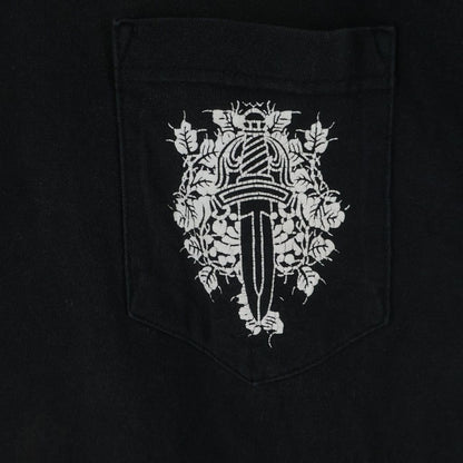 Chrome Hearts Vintage S Vine Daga Back Scroll Label Print Short Sleeve T-Shirt — view 5