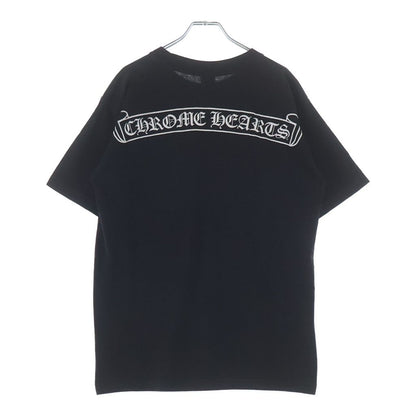 Chrome Hearts Vintage S Horse Shoe Back Scroll Label Print Short Sleeve T-Shirt