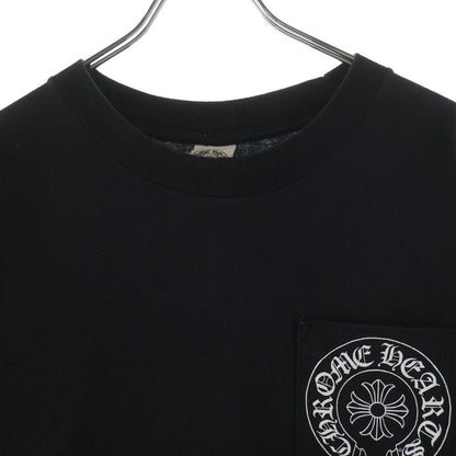 Chrome Hearts Vintage S Horse Shoe Back Scroll Label Print Short Sleeve T-Shirt — view 3