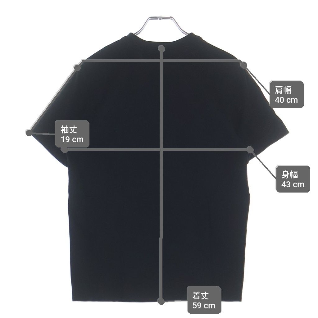 Bottega Veneta Crew Neck Short Sleeve T-Shirt Black — view 9