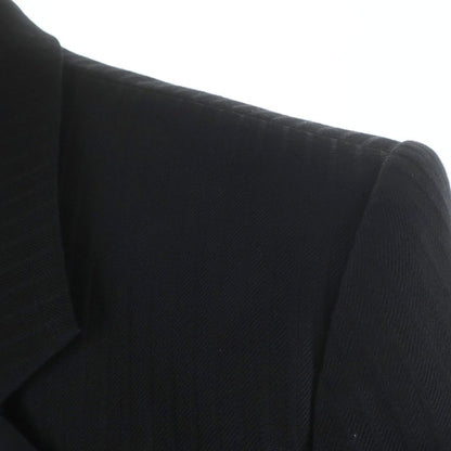 Saint Laurent Paris Oversized Striped Tuxedo Terre Jacket Black — view 4