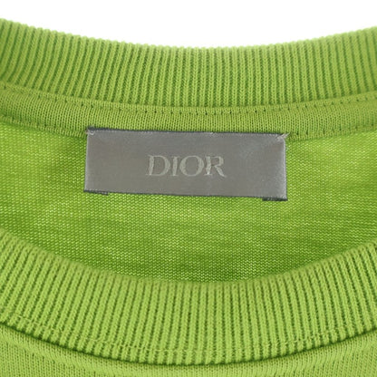 Dior CD Icon Crew Neck Short Sleeve T-Shirt Green — view 7