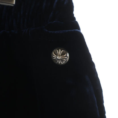 Chrome Hearts Velvet Tracksuit Pants Logo Embroidered Velour Track Long — view 5