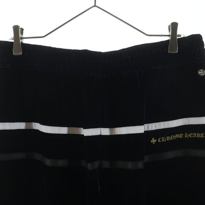 Chrome Hearts Velvet Tracksuit Pants Logo Embroidered Velour Track Long — view 3