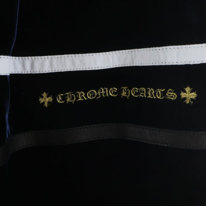 Chrome Hearts Velvet Tracksuit Pants Logo Embroidered Velour Track Long — view 6