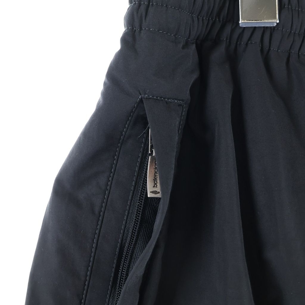 Balenciaga Double Front Tracksuit Trousers Nylon Blend Layer Wide Baggy Pants — view 4