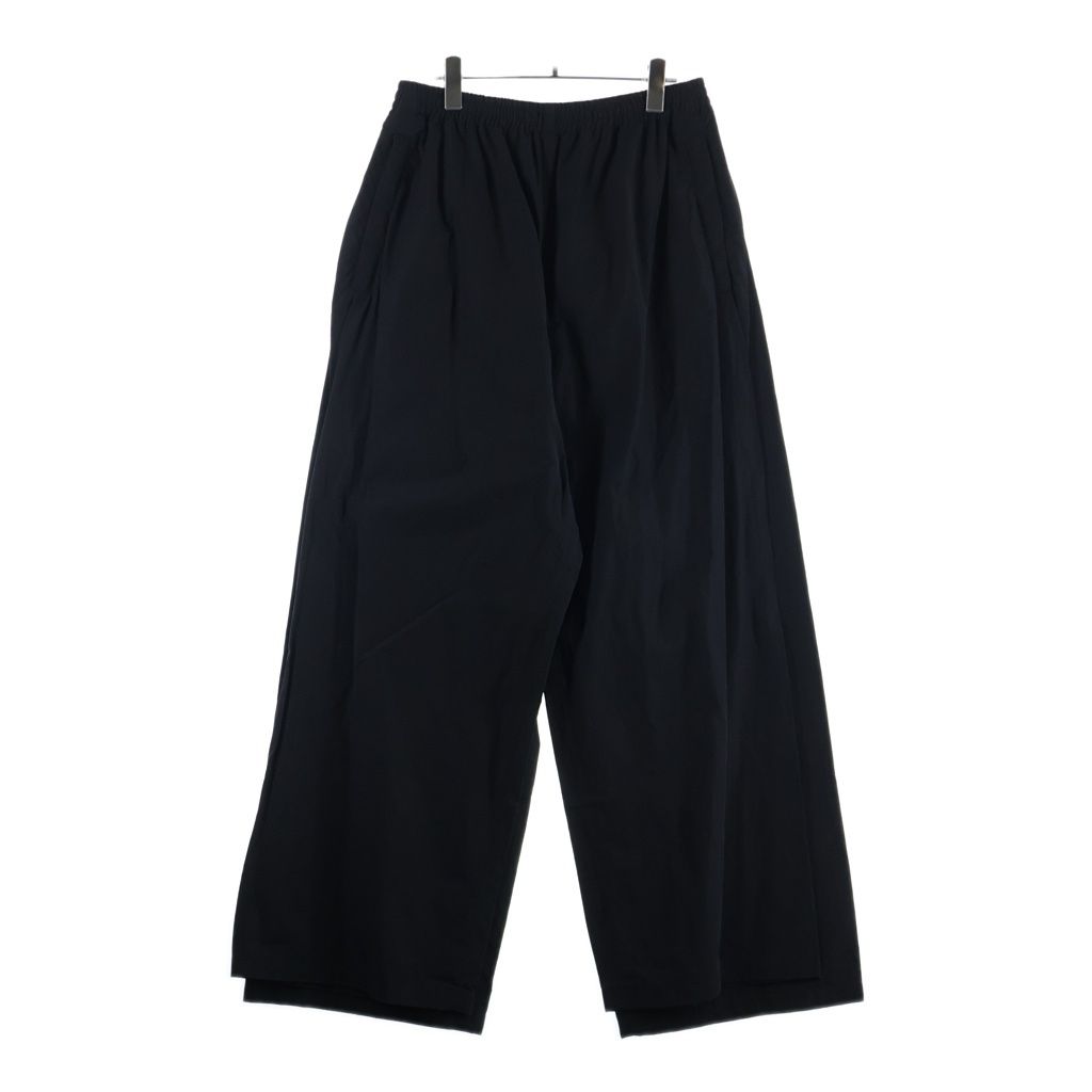 Balenciaga Double Front Tracksuit Trousers Nylon Blend Layer Wide Baggy Pants