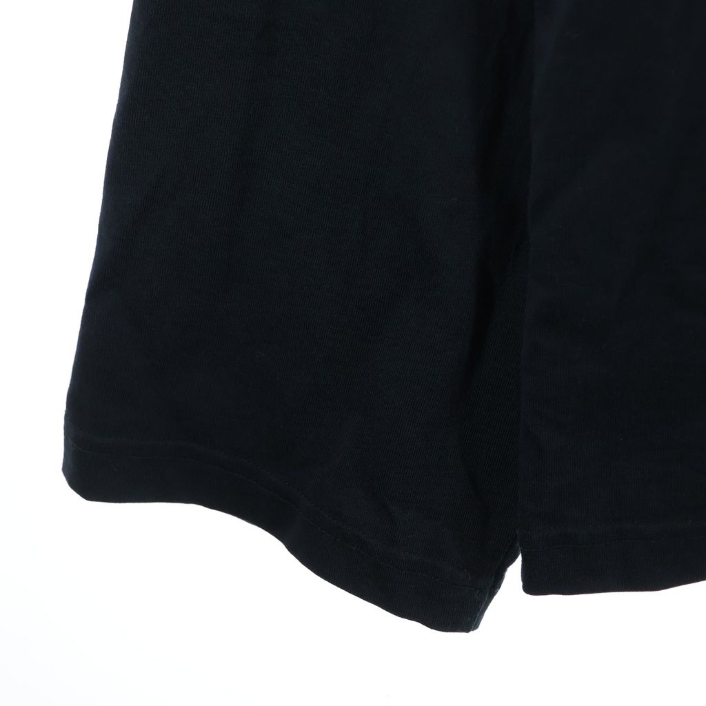 Balenciaga Hoodie Logo Layered 4 Sleeves Long Sleeve T-Shirt Black — view 5
